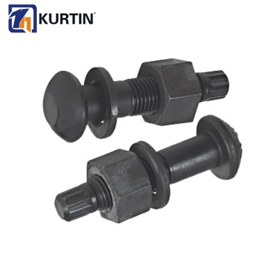 High quality galvanized tension control high strength tc round head bolt nut