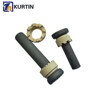 Low price plain finish arc connectors M10 welding carbon steel stud bolt shear connector