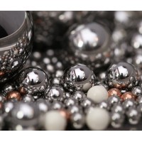 Size customized drilled hole solid stainless steel ball